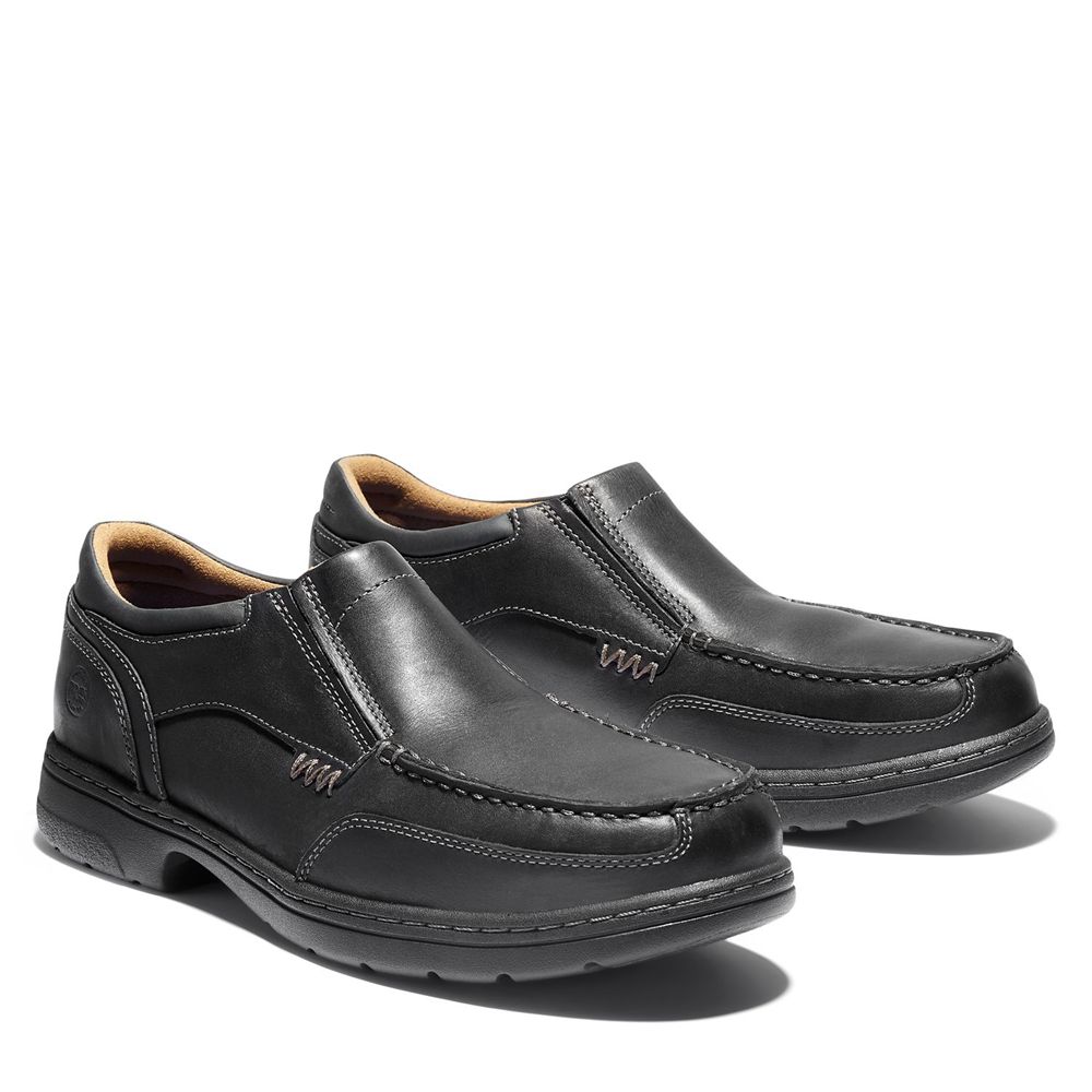 Timberland Παπούτσια Εργασίας Γυναικεια Μαυρα - Pro® Branston Esd Slip-On Alloy Toe - Greece 5867920